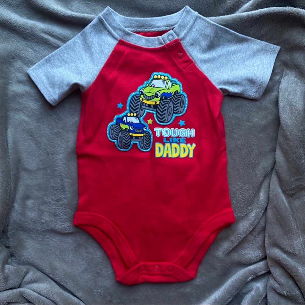 Monster Truck Onsie